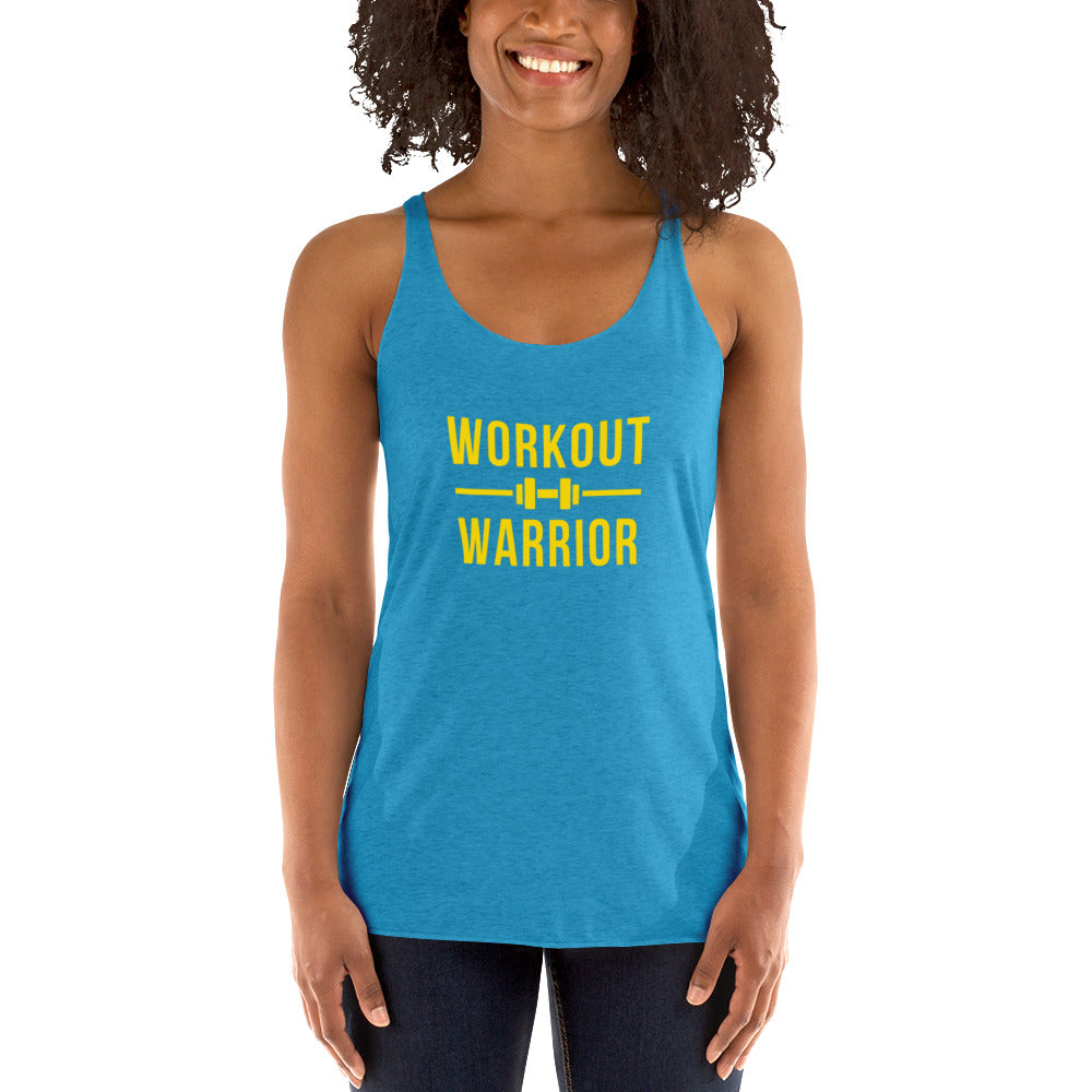 Workout Warrior Racerback Tank | Available in 3 colors
